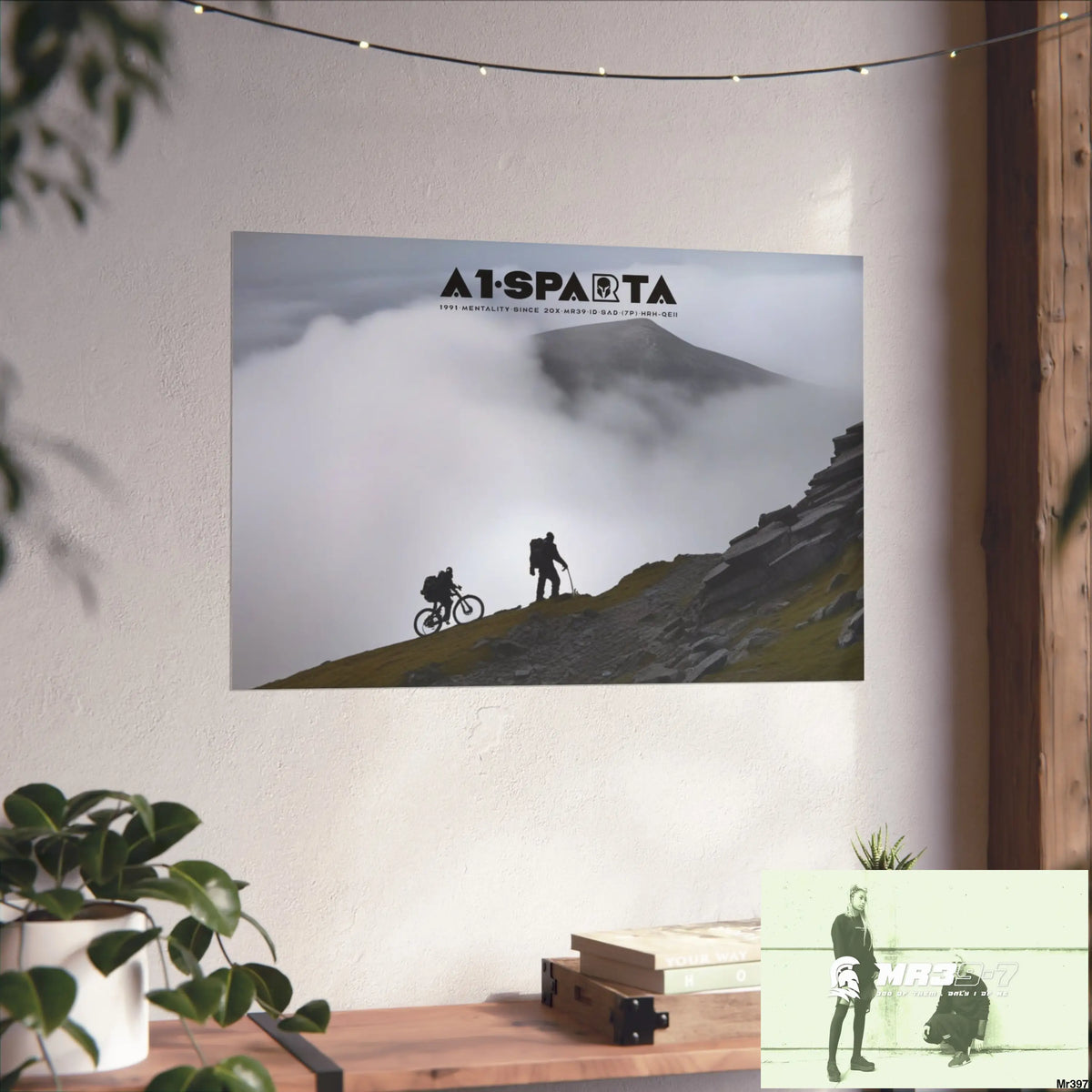 Mount Snowdon In Blind the Accent 2nd SAS link May 20X No 1 Fine Art Posters Poster