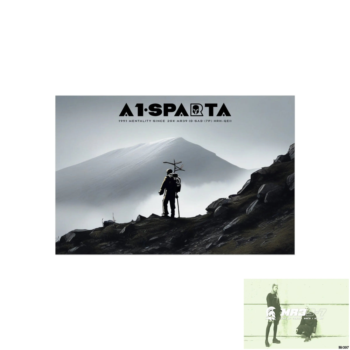 Mount Snowdon In Blind the Accent 2nd SAS link May 20X No 2 Fine Art Posters 24″ x 16″ (Horizontal) / Matte Poster