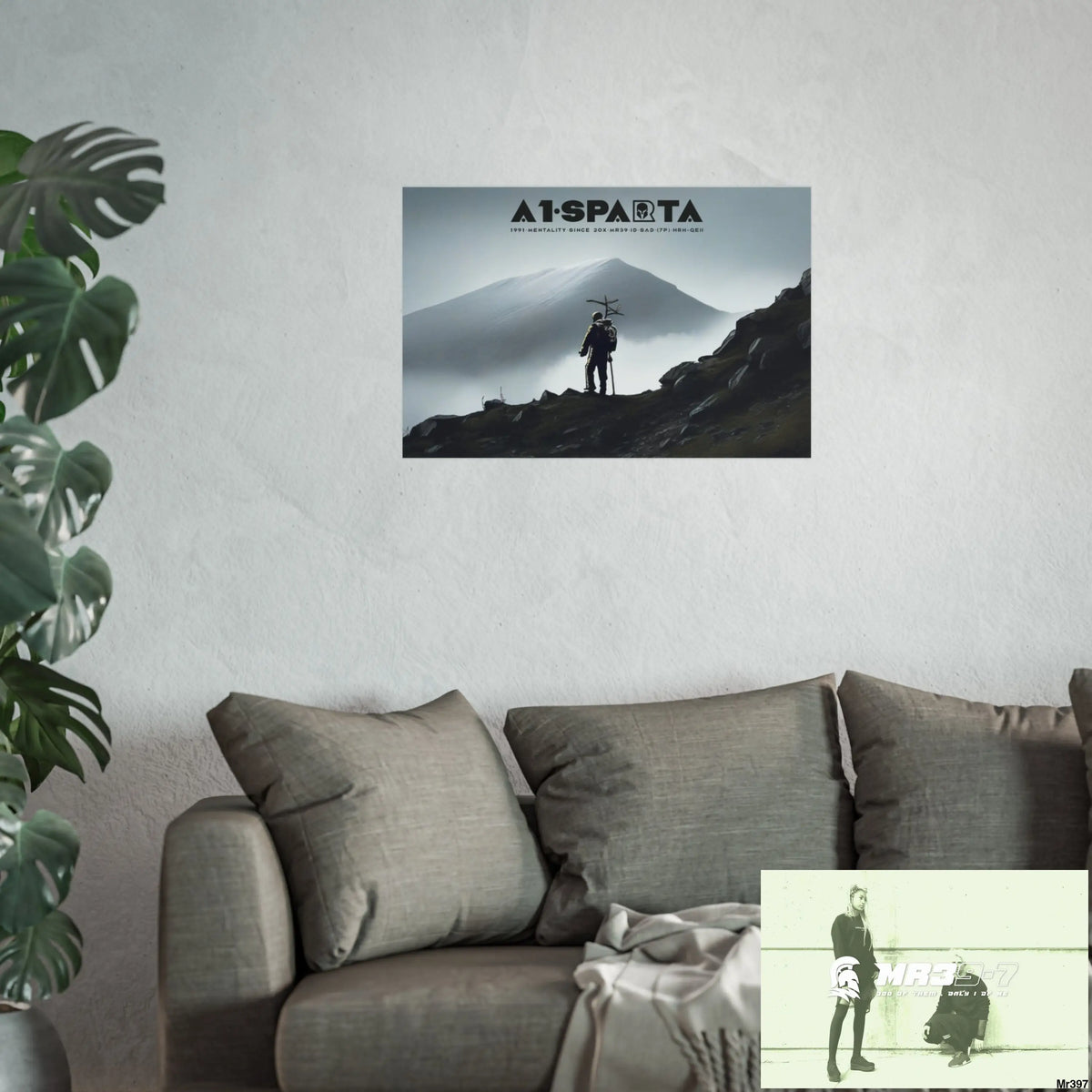 Mount Snowdon In Blind the Accent 2nd SAS link May 20X No 2 Fine Art Posters Poster