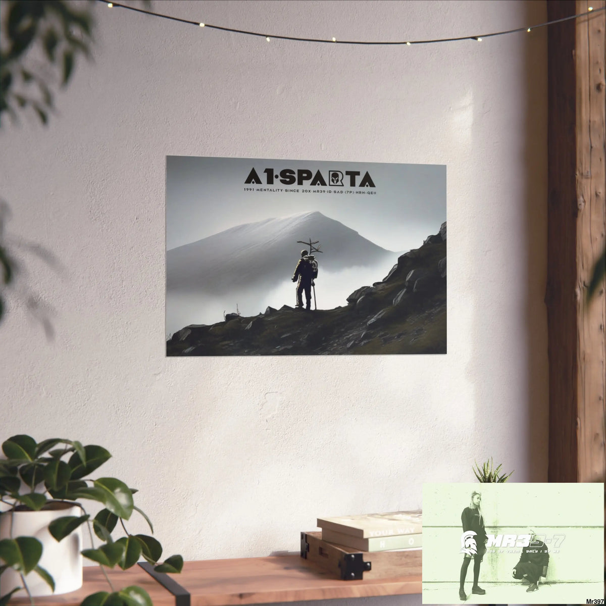 Mount Snowdon In Blind the Accent 2nd SAS link May 20X No 2 Fine Art Posters Poster