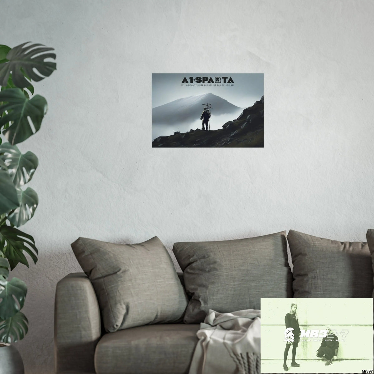 Mount Snowdon In Blind the Accent 2nd SAS link May 20X No 2 Fine Art Posters Poster