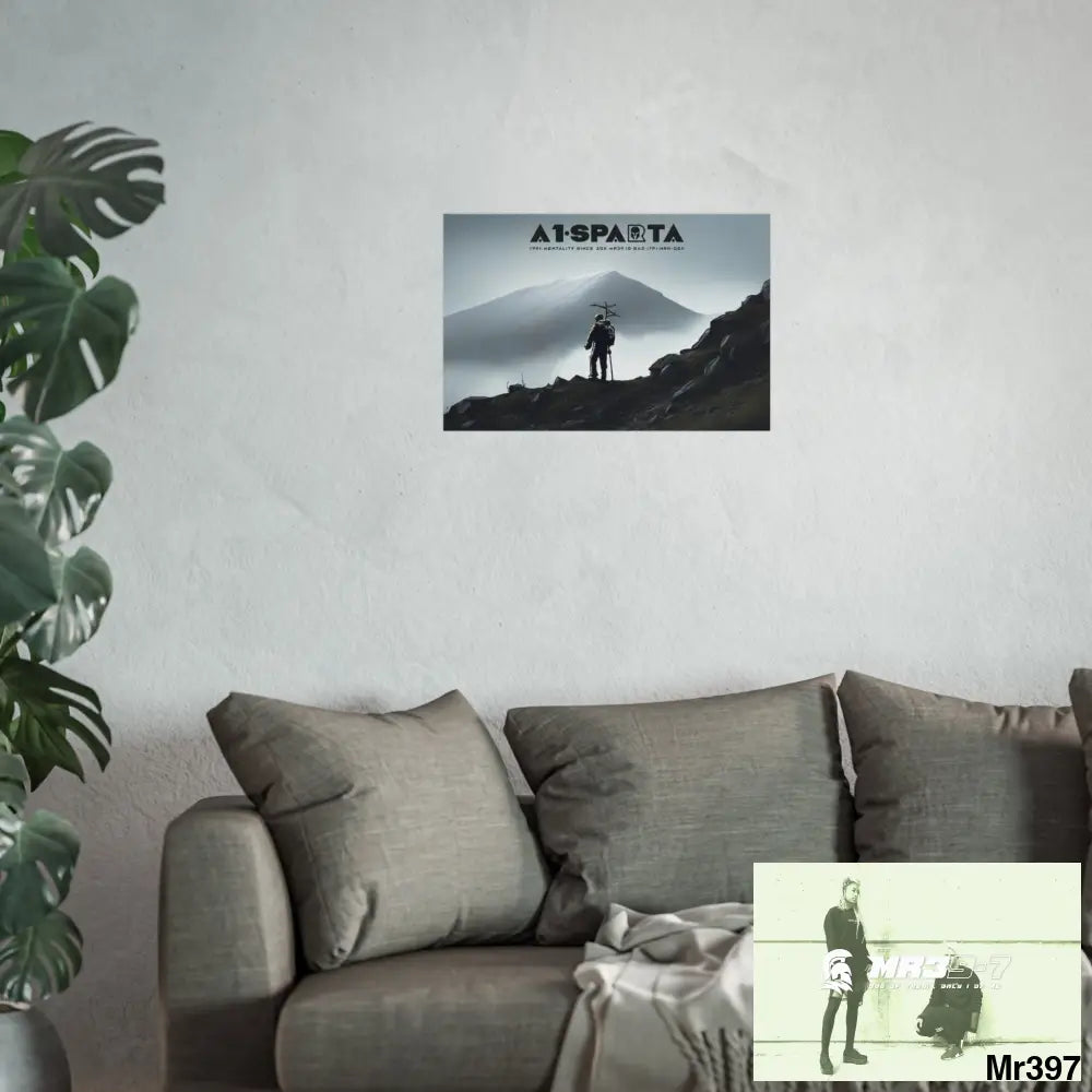 Mount Snowdon In Blind the Accent 2nd SAS link May 20X No 2 Fine Art Posters Poster