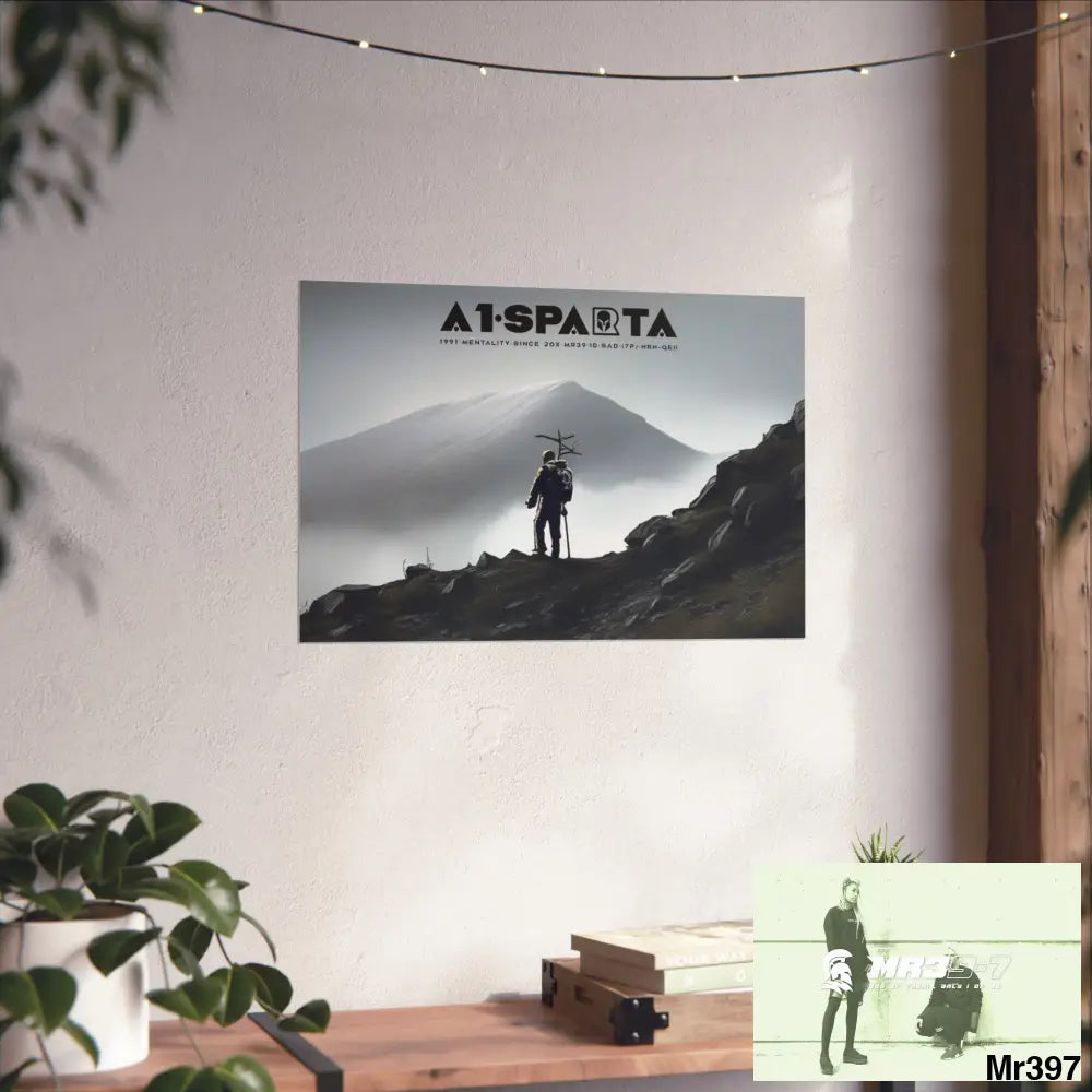 Mount Snowdon In Blind the Accent 2nd SAS link May 20X No 2 Fine Art Posters Poster
