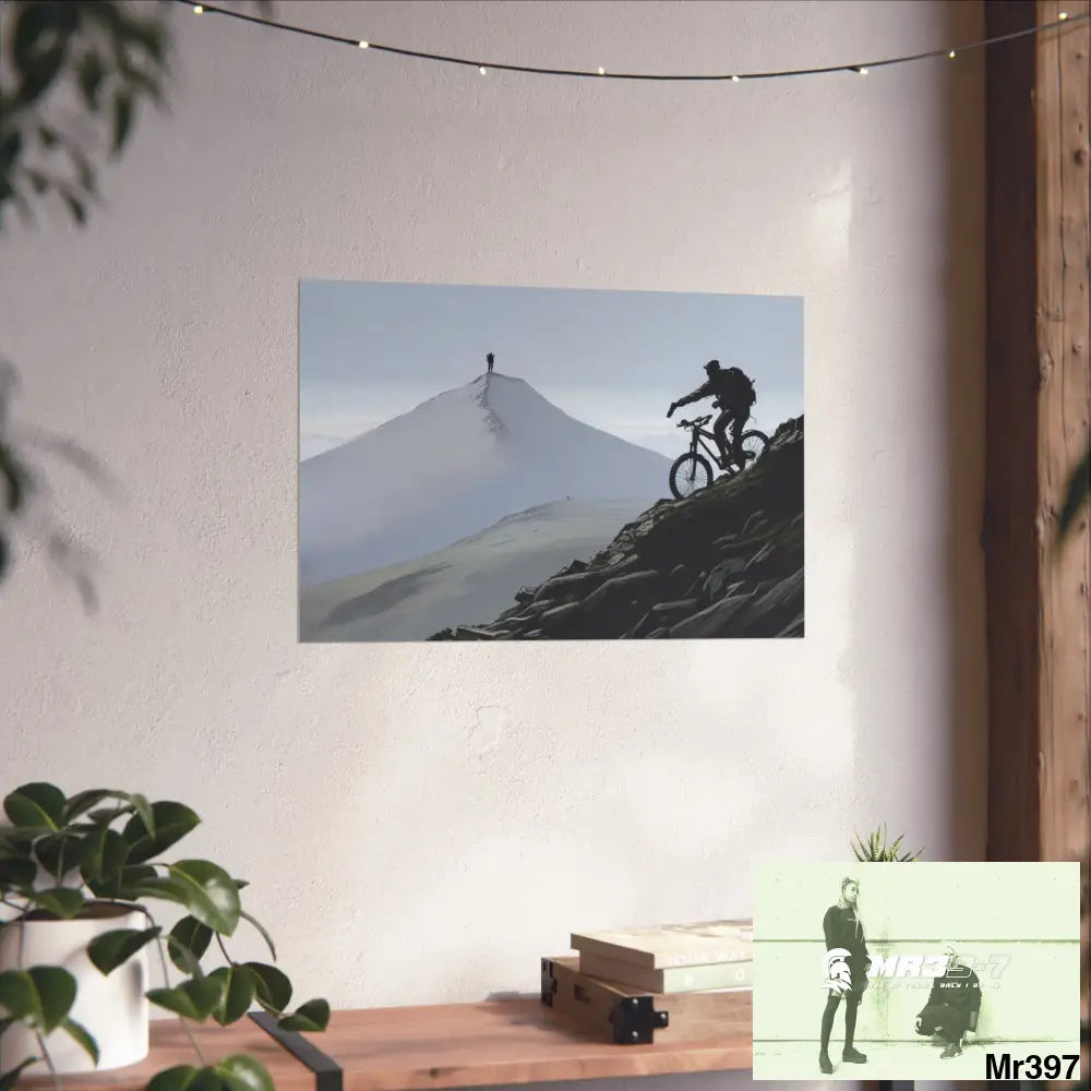 Mount Snowdon In Blind the Accent 2nd SAS link May 20X No 3 Fine Art Posters Poster