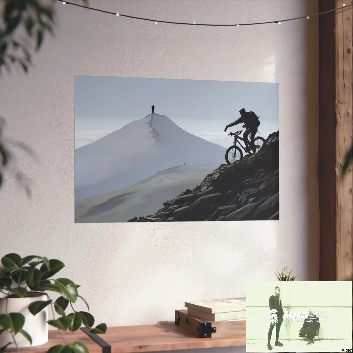 Mount Snowdon In Blind the Accent 2nd SAS link May 20X No 3 Fine Art Posters Poster