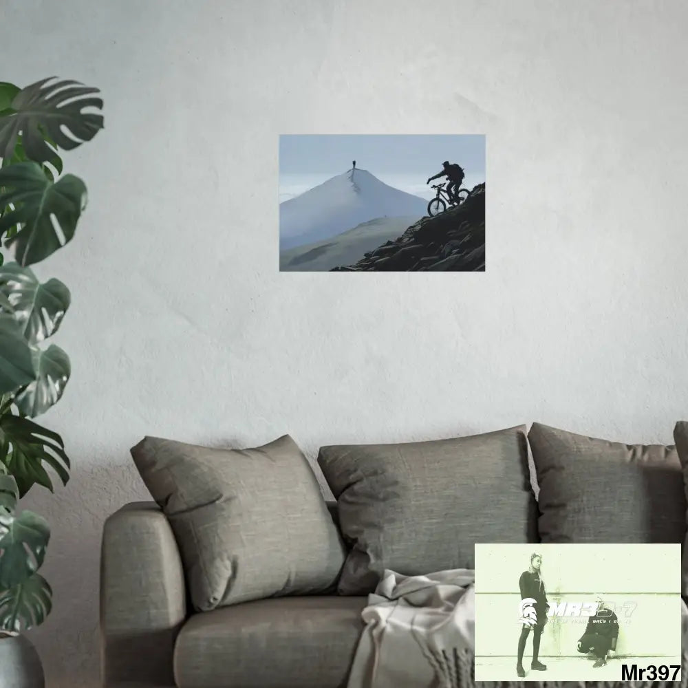 Mount Snowdon In Blind the Accent 2nd SAS link May 20X No 3 Fine Art Posters Poster