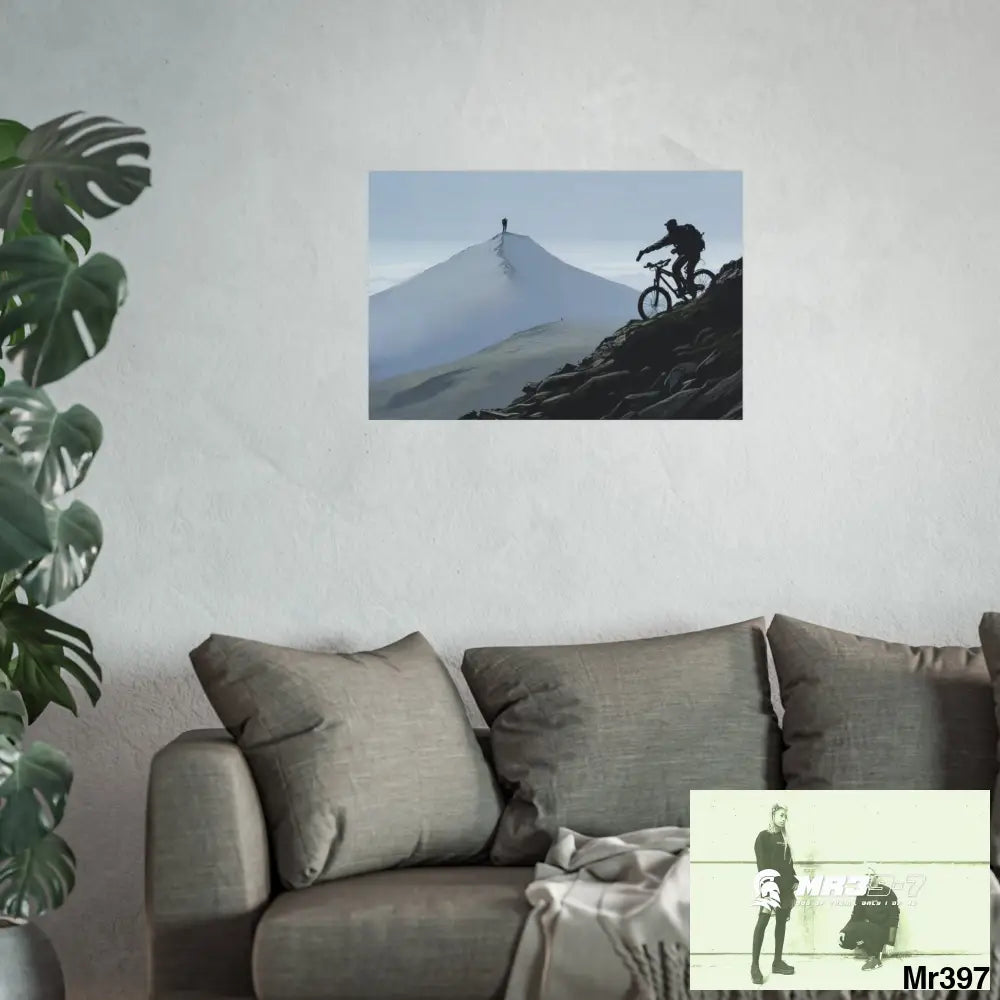 Mount Snowdon In Blind the Accent 2nd SAS link May 20X No 3 Fine Art Posters Poster