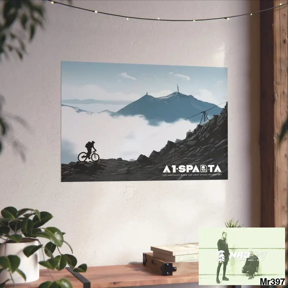 Mount Snowdon In Blind the Accent 2nd SAS link May 20X No 4 Fine Art Posters Poster