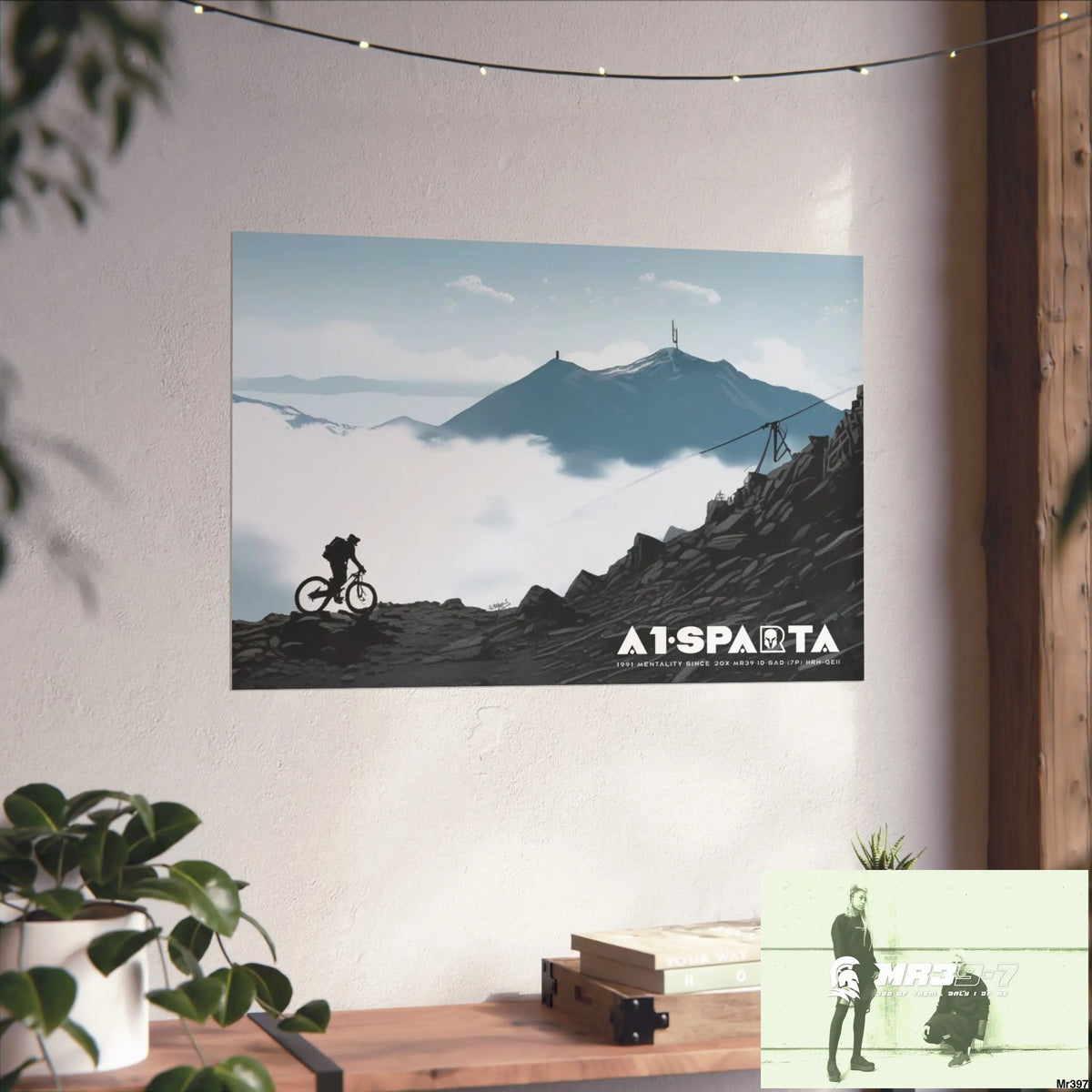 Mount Snowdon In Blind the Accent 2nd SAS link May 20X No 4 Fine Art Posters Poster