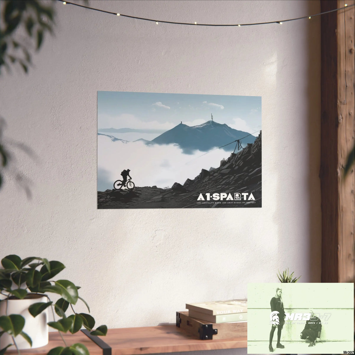 Mount Snowdon In Blind the Accent 2nd SAS link May 20X No 4 Fine Art Posters Poster