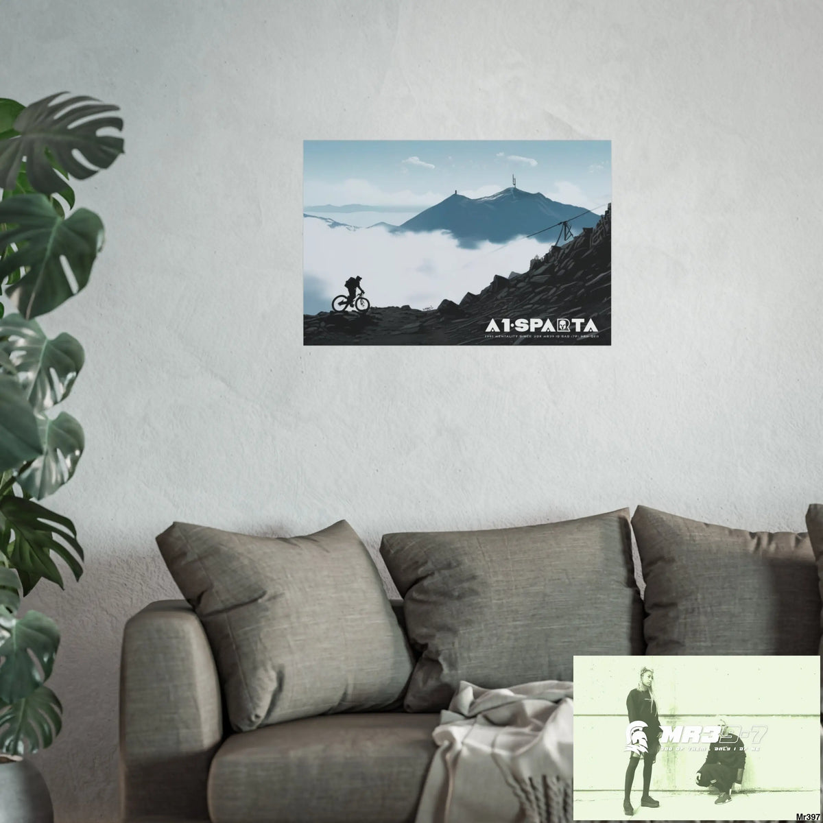 Mount Snowdon In Blind the Accent 2nd SAS link May 20X No 4 Fine Art Posters Poster
