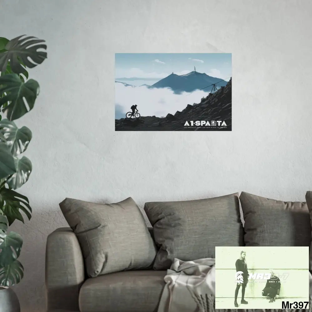 Mount Snowdon In Blind the Accent 2nd SAS link May 20X No 4 Fine Art Posters Poster