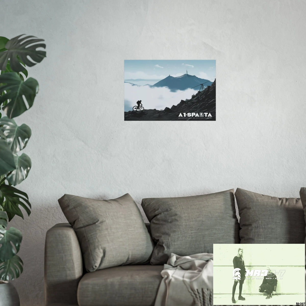 Mount Snowdon In Blind the Accent 2nd SAS link May 20X No 4 Fine Art Posters Poster