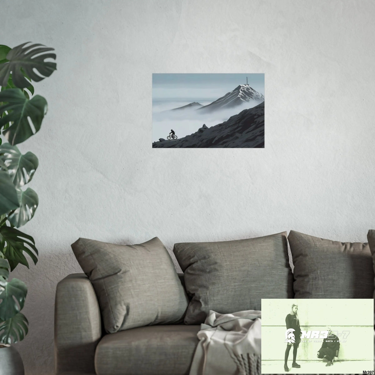 Mount Snowdon In Blind the Decent 2nd SAS link done May 20X No 5 Fine Art Posters Poster