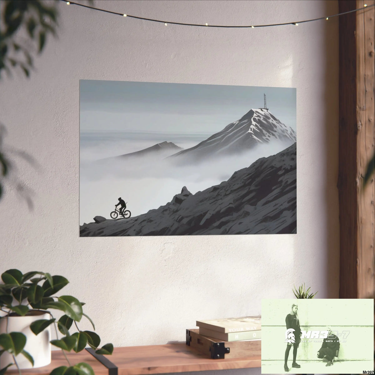 Mount Snowdon In Blind the Decent 2nd SAS link done May 20X No 5 Fine Art Posters Poster
