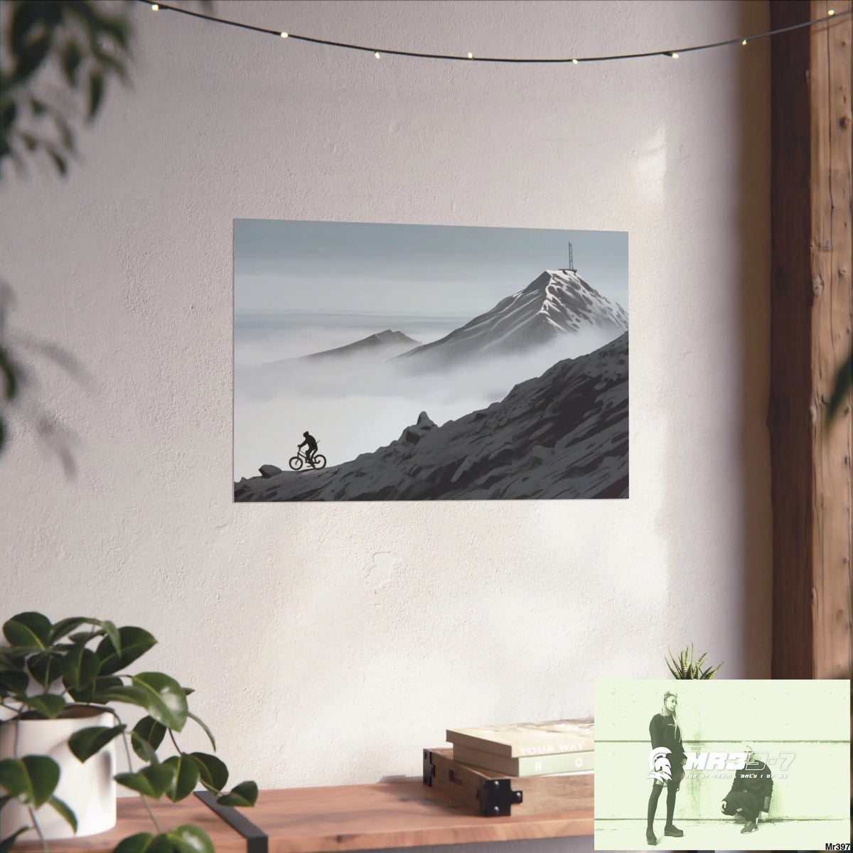 Mount Snowdon In Blind the Decent 2nd SAS link done May 20X No 5 Fine Art Posters Poster