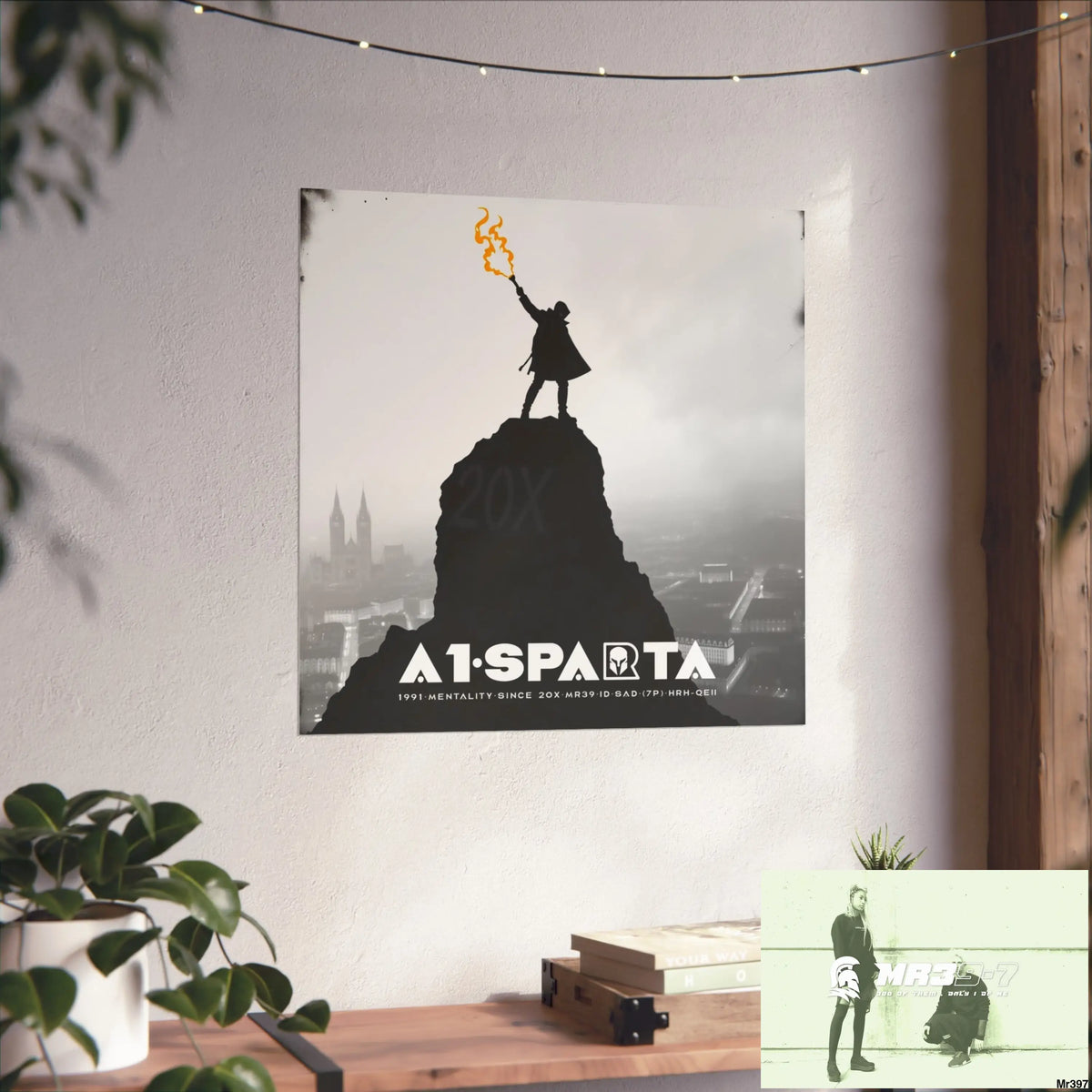 Mount Snowdon In Blind the summit 2nd SAS link done May 20X No 11 Fine Art Posters Poster