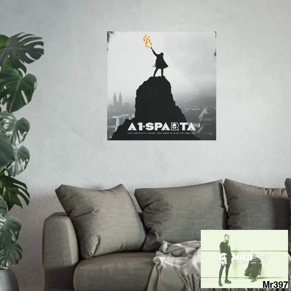 Mount Snowdon In Blind the summit 2nd SAS link done May 20X No 11 Fine Art Posters Poster