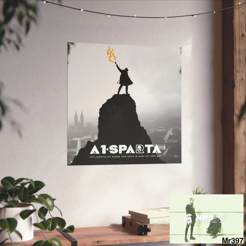 Mount Snowdon In Blind the summit 2nd SAS link done May 20X No 11 Fine Art Posters Poster