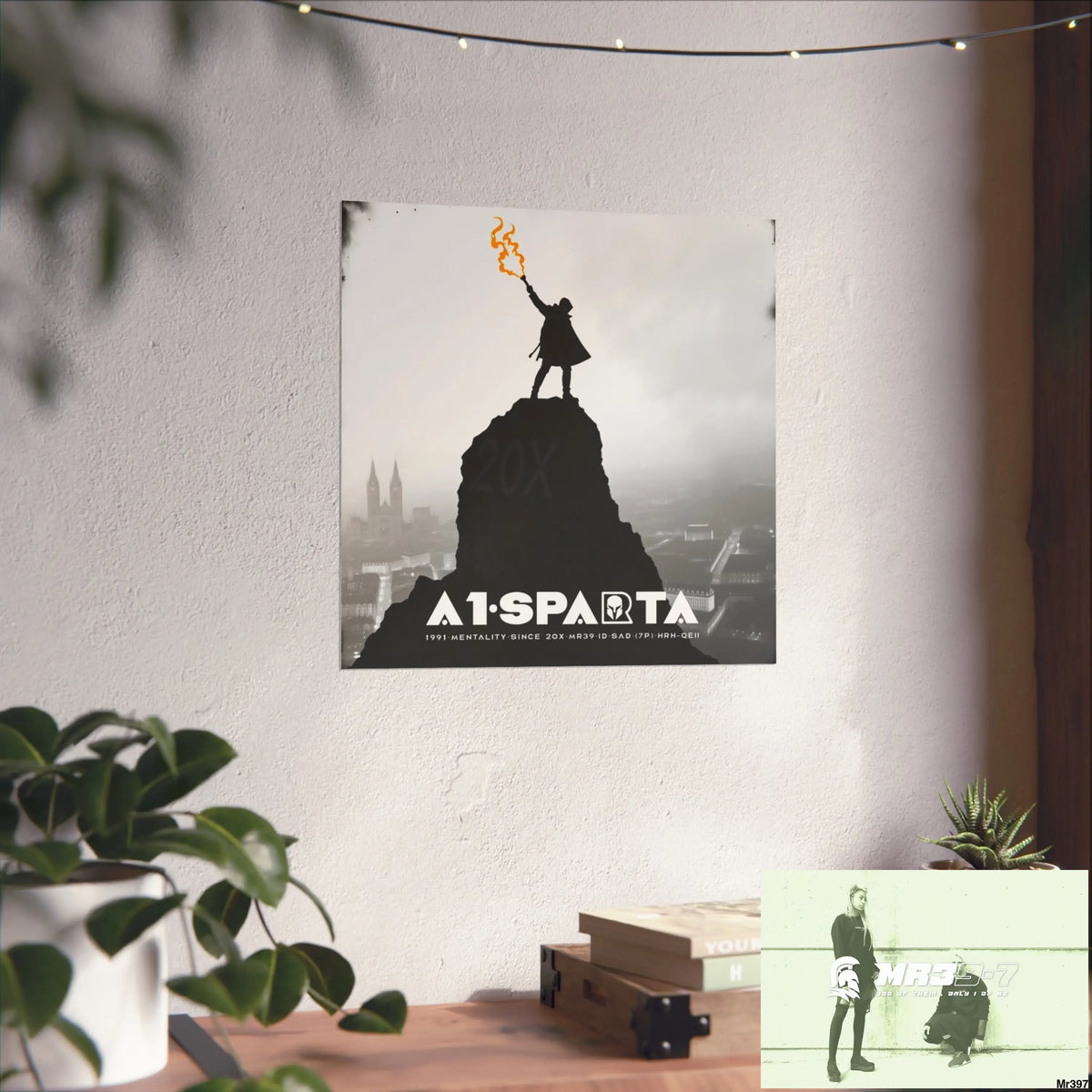 Mount Snowdon In Blind the summit 2nd SAS link done May 20X No 11 Fine Art Posters Poster