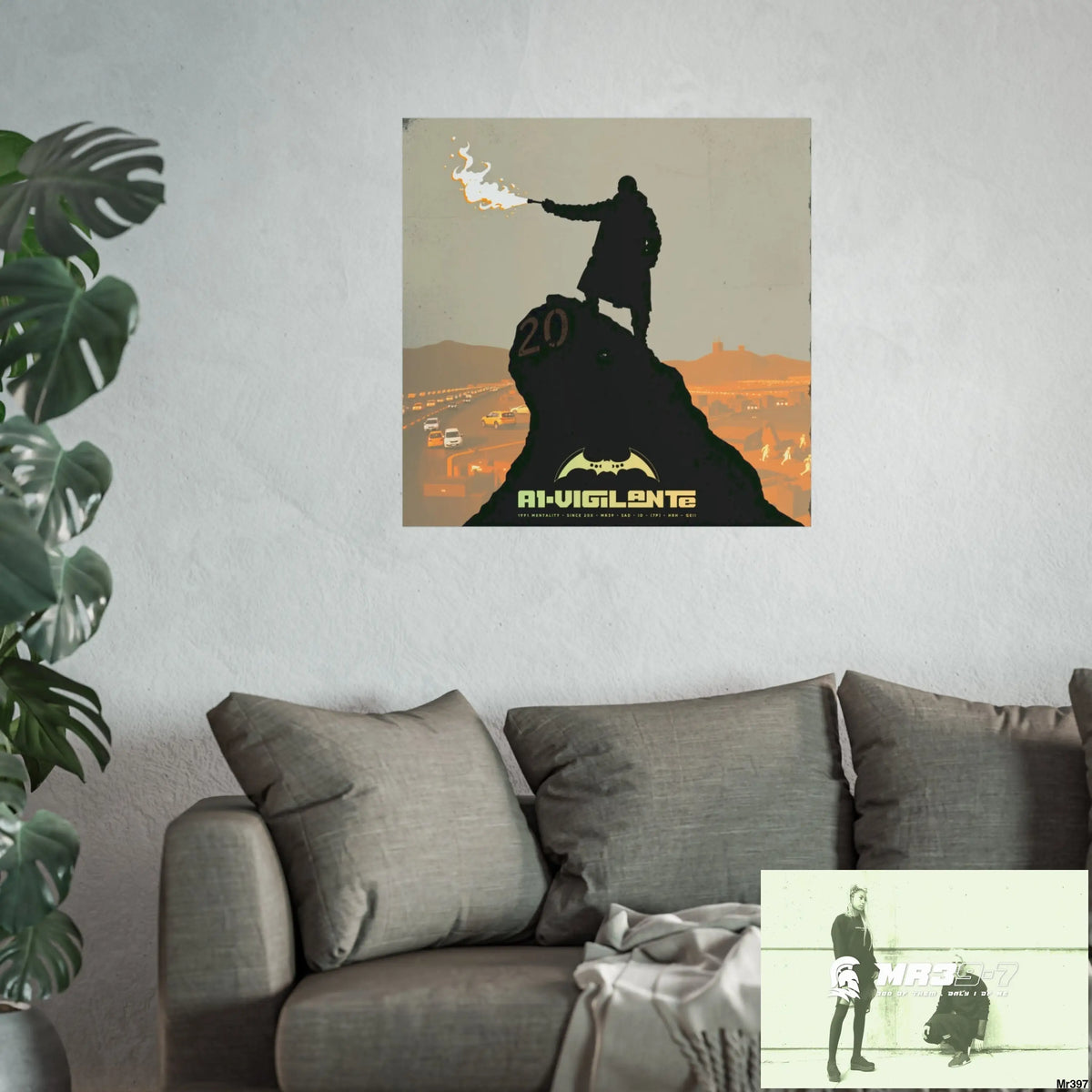 Mount Snowdon In Blind the summit 2nd SAS link done May 20X No 12 Fine Art Posters Poster