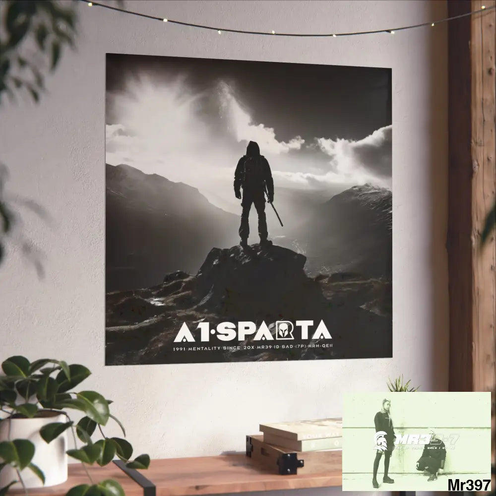 Mount Snowdon In Blind the summit 2nd SAS link done May 20X No 14 Fine Art Posters Poster