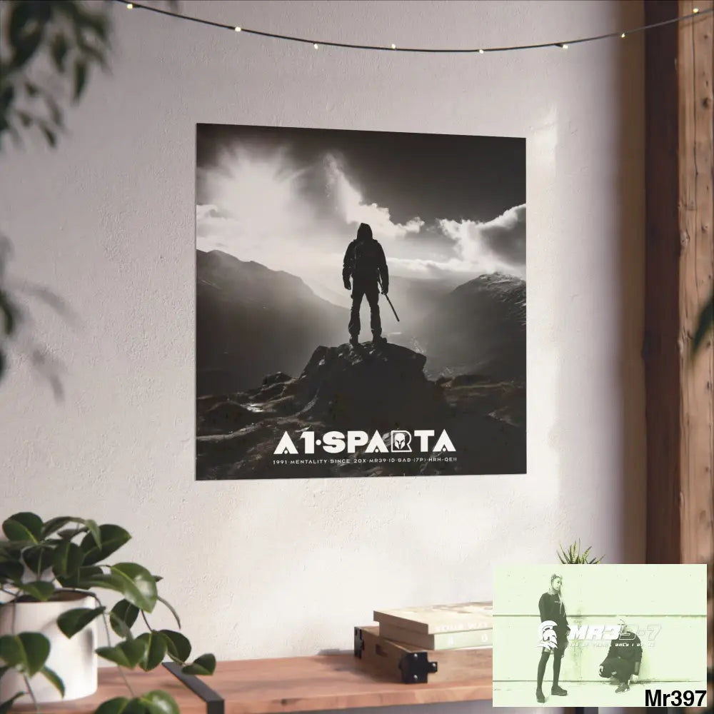 Mount Snowdon In Blind the summit 2nd SAS link done May 20X No 14 Fine Art Posters Poster