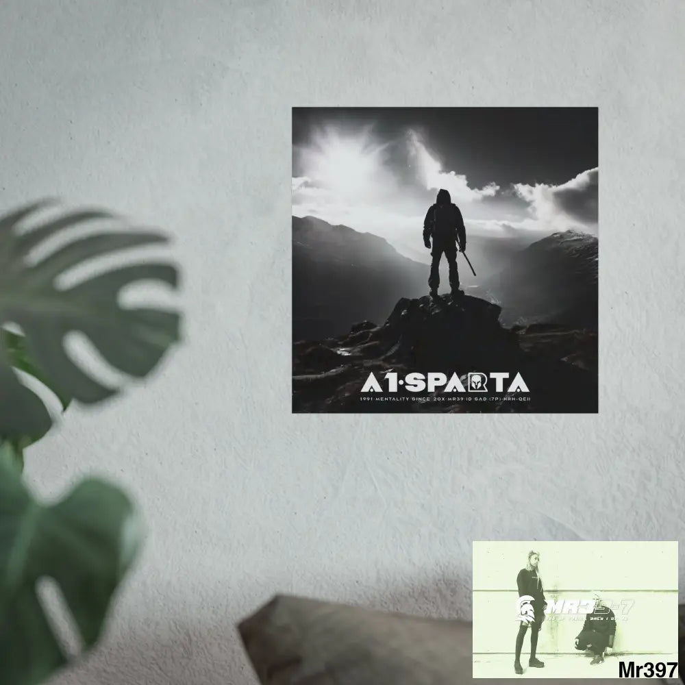 Mount Snowdon In Blind the summit 2nd SAS link done May 20X No 14 Fine Art Posters Poster