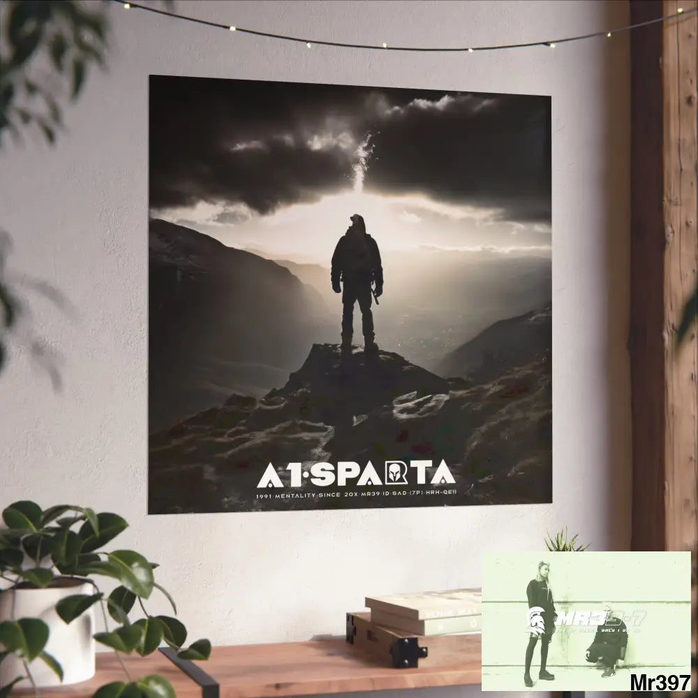 Mount Snowdon In Blind the summit 2nd SAS link done May 20X No 15 Fine Art Posters Poster