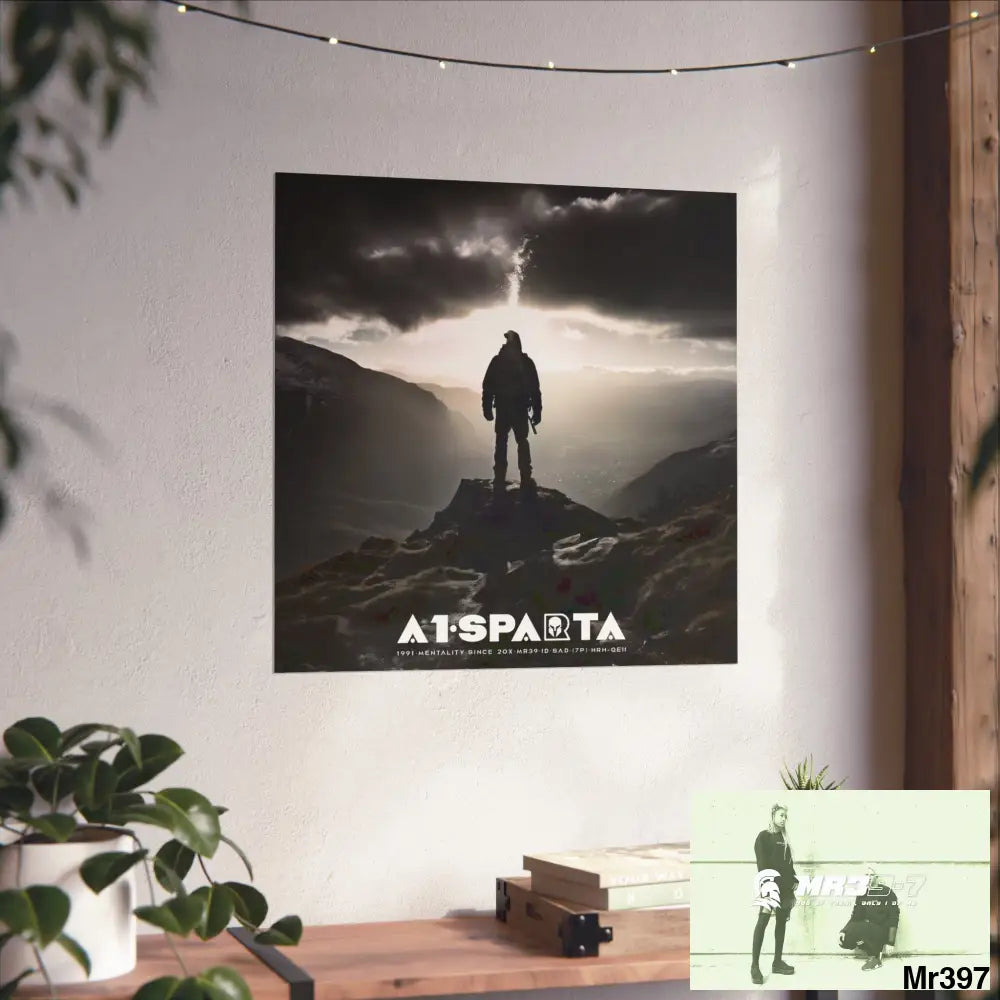 Mount Snowdon In Blind the summit 2nd SAS link done May 20X No 15 Fine Art Posters Poster