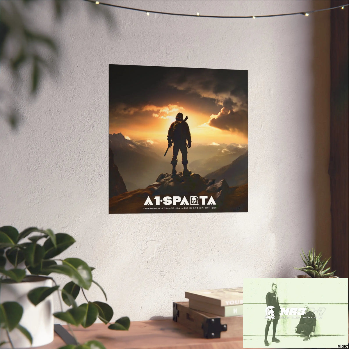 Mount Snowdon In Blind the summit 2nd SAS link done May 20X No 17 Fine Art Posters Poster
