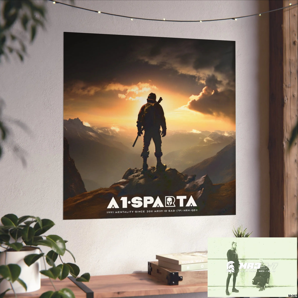 Mount Snowdon In Blind the summit 2nd SAS link done May 20X No 17 Fine Art Posters Poster
