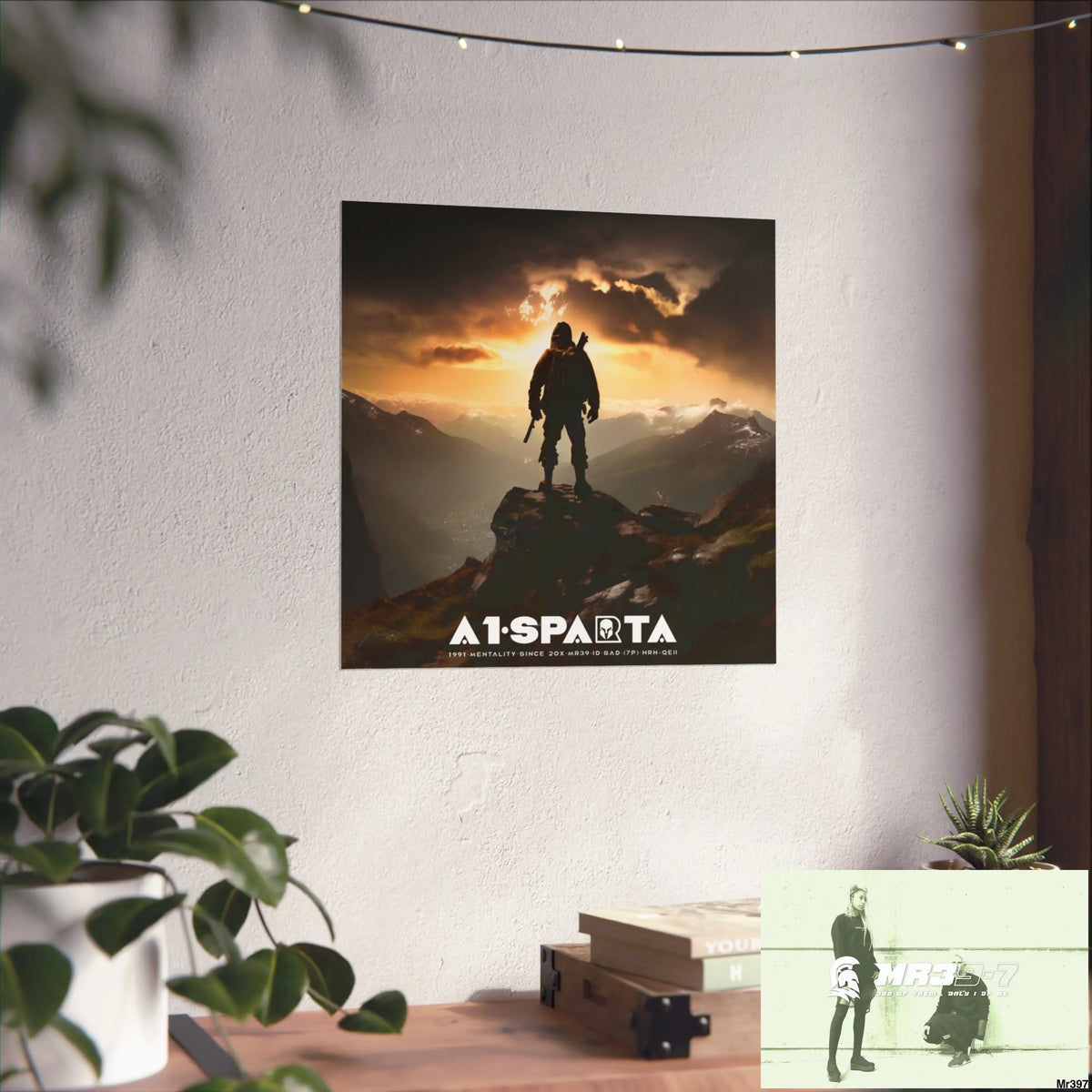 Mount Snowdon In Blind the summit 2nd SAS link done May 20X No 18 Fine Art Posters Poster