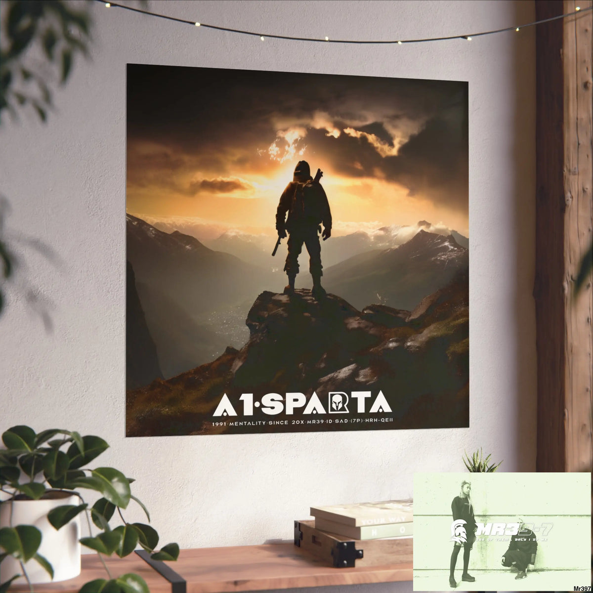 Mount Snowdon In Blind the summit 2nd SAS link done May 20X No 18 Fine Art Posters Poster