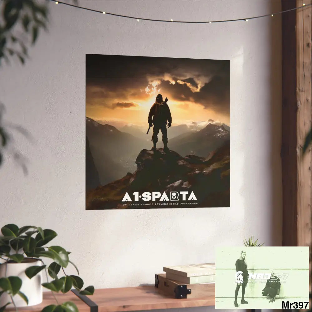 Mount Snowdon In Blind the summit 2nd SAS link done May 20X No 18 Fine Art Posters Poster