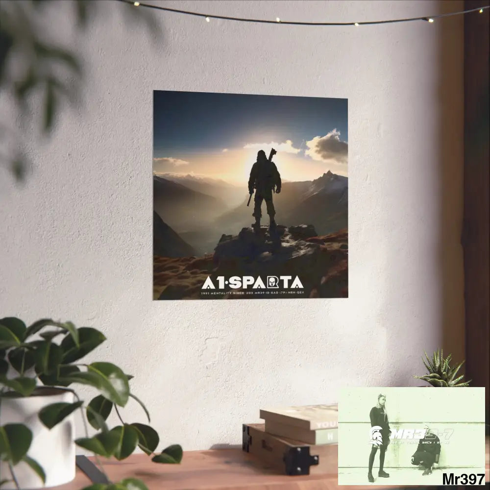 Mount Snowdon In Blind the summit 2nd SAS link done May 20X No 20 Fine Art Posters Poster