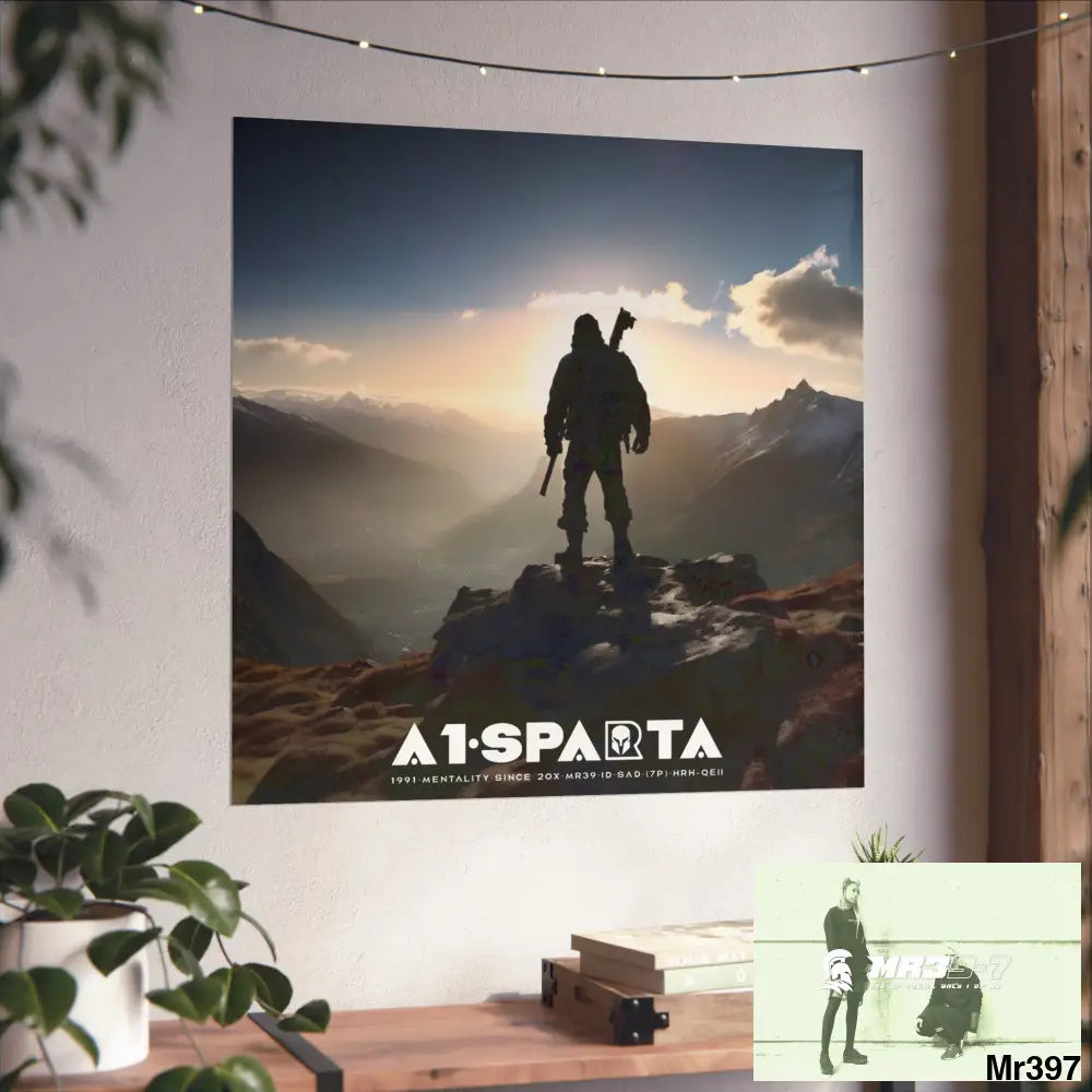 Mount Snowdon In Blind the summit 2nd SAS link done May 20X No 20 Fine Art Posters Poster