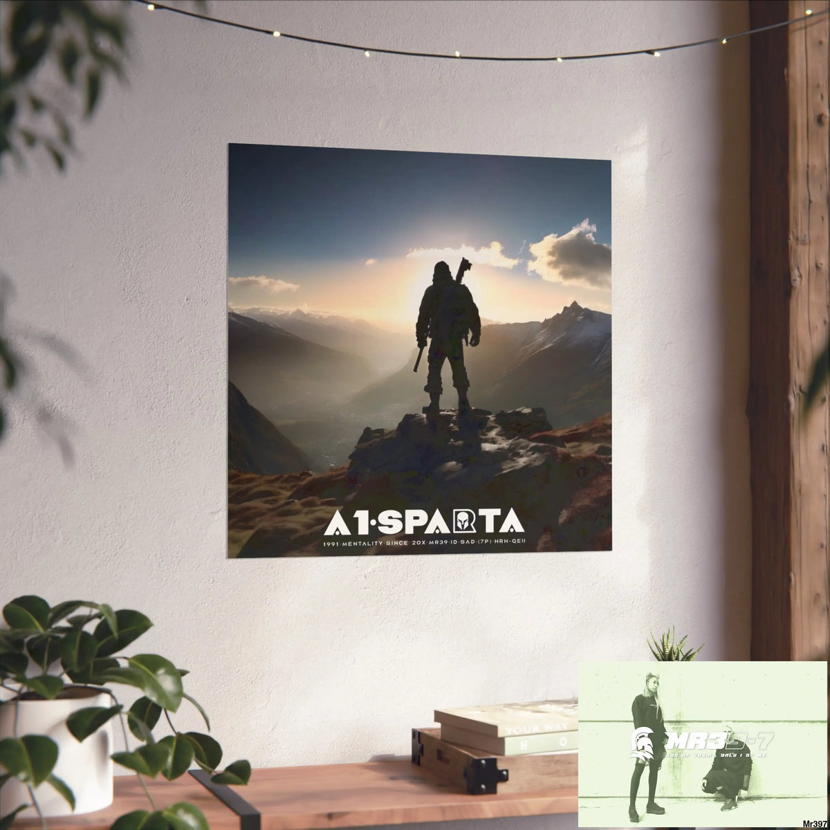Mount Snowdon In Blind the summit 2nd SAS link done May 20X No 20 Fine Art Posters Poster