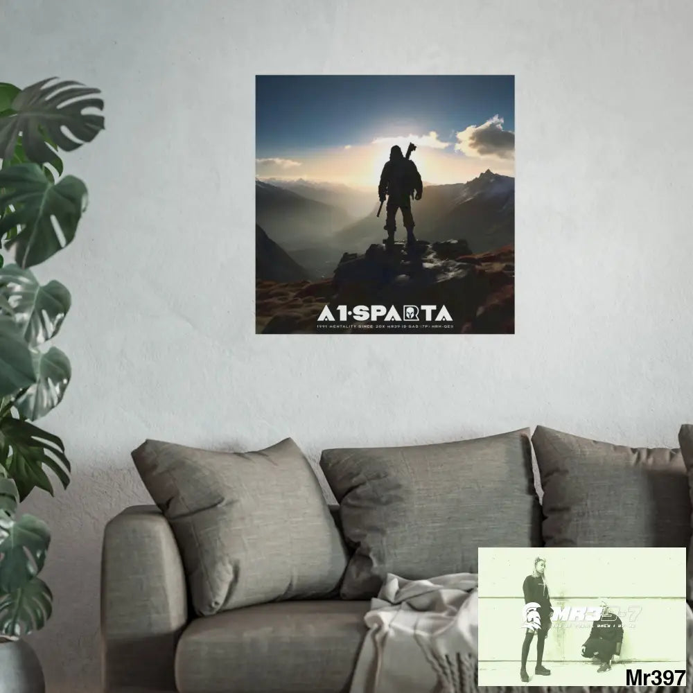 Mount Snowdon In Blind the summit 2nd SAS link done May 20X No 20 Fine Art Posters Poster