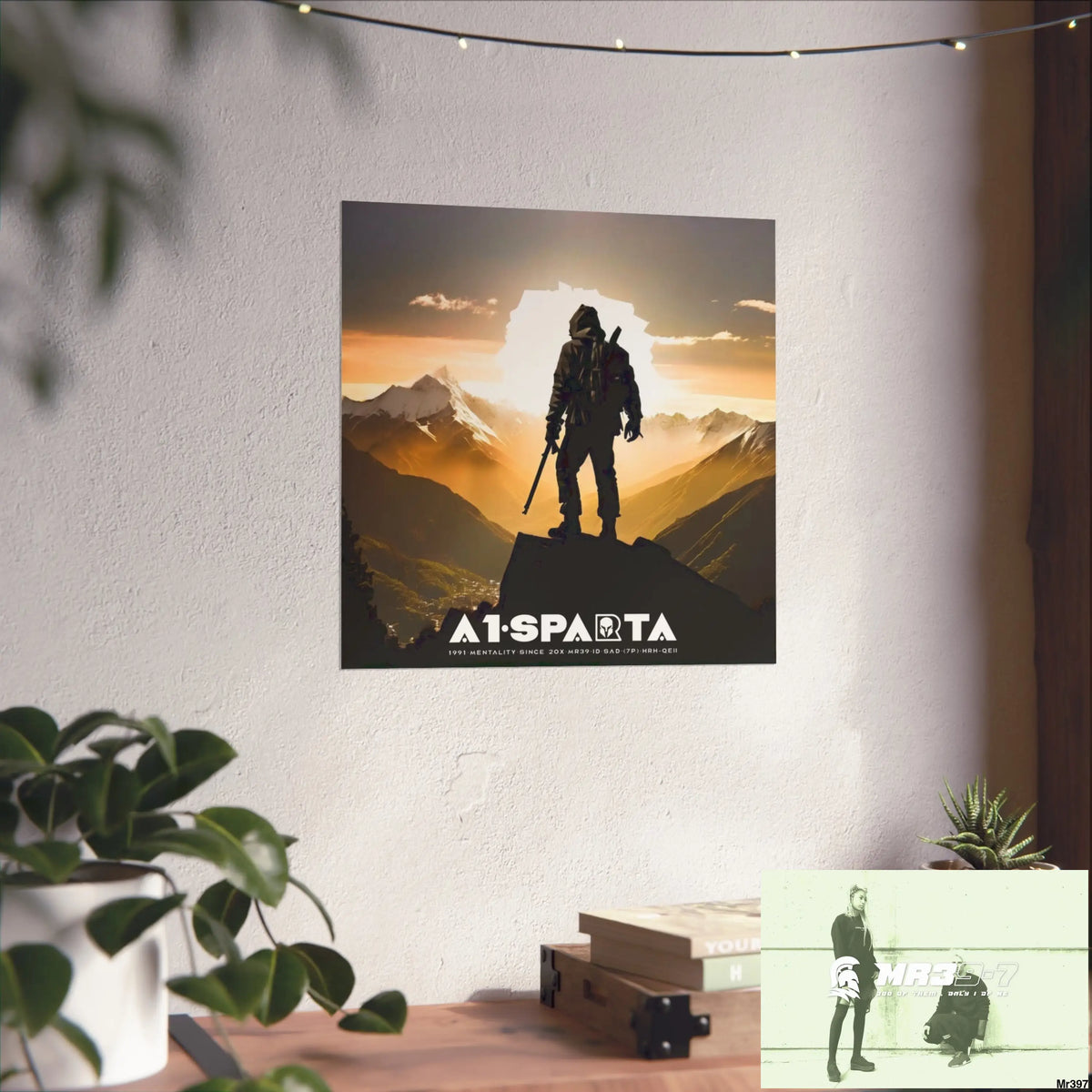 Mount Snowdon In Blind the summit 2nd SAS link done May 20X No 22 Fine Art Posters Poster