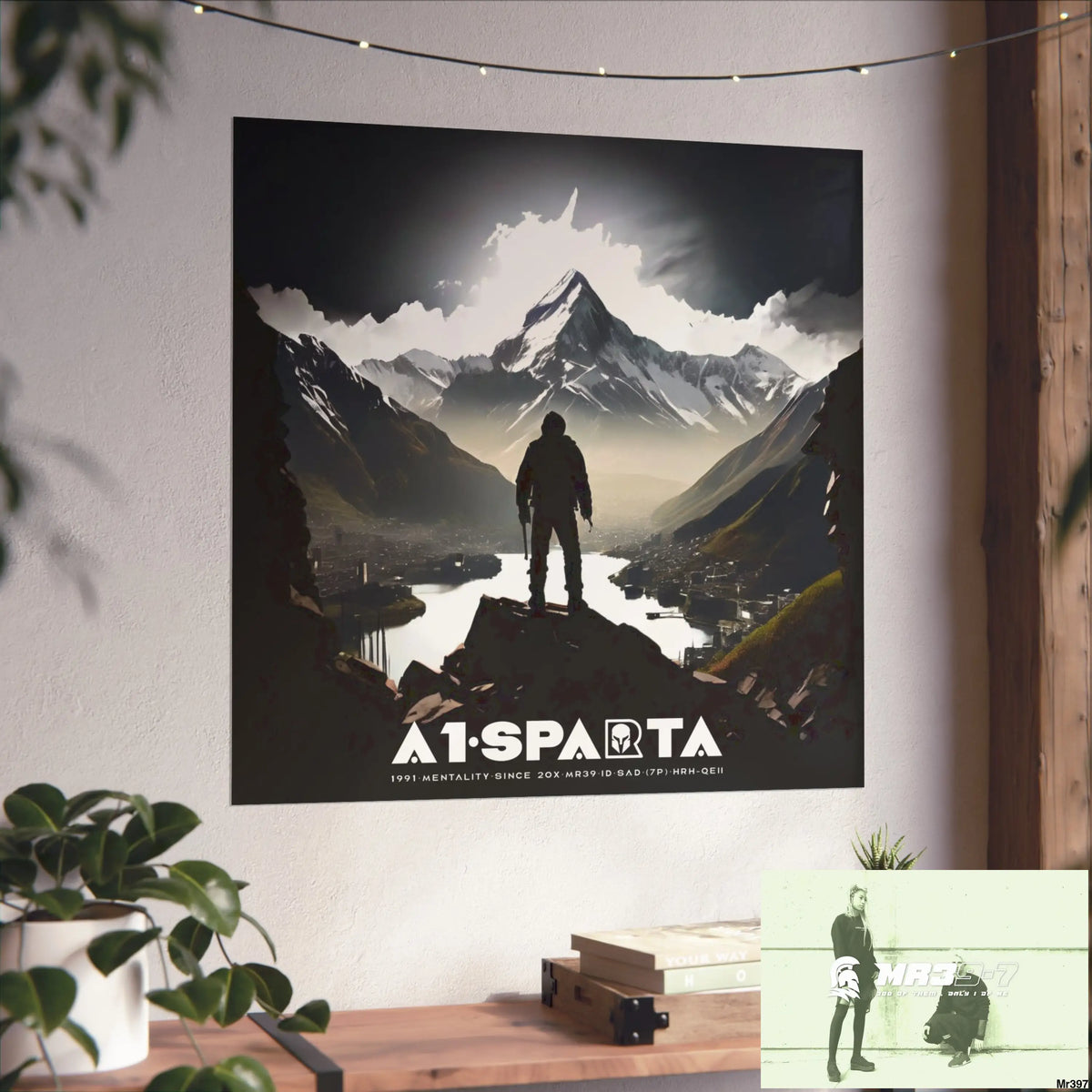 Mount Snowdon In Blind the summit 2nd SAS link done May 20X No 23 Fine Art Posters Poster
