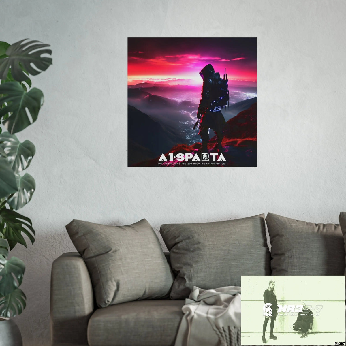 Mount Snowdon In Blind the summit 2nd SAS link done May 20X No 25 Fine Art Posters Poster