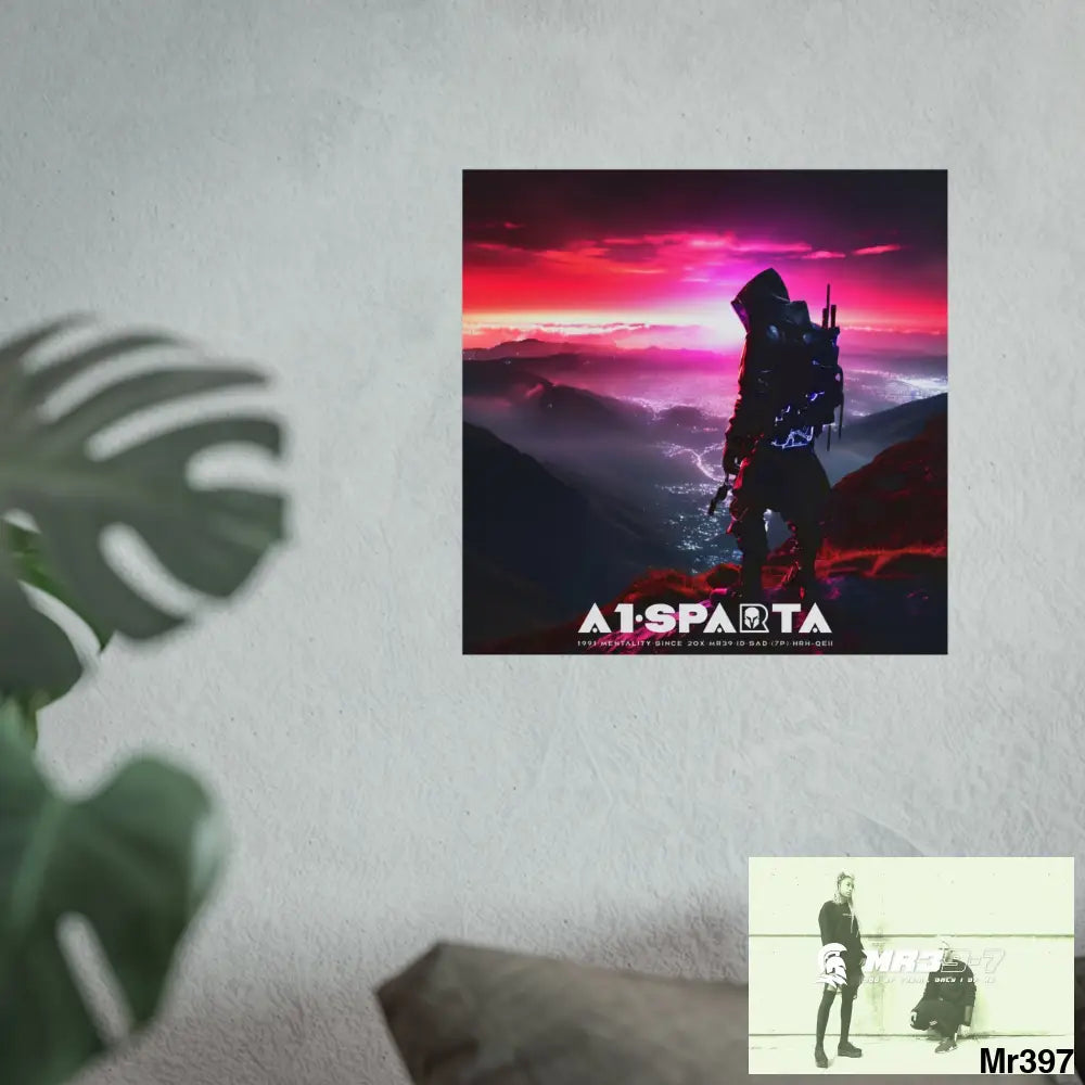 Mount Snowdon In Blind the summit 2nd SAS link done May 20X No 25 Fine Art Posters Poster