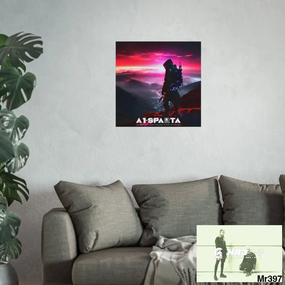 Mount Snowdon In Blind the summit 2nd SAS link done May 20X No 25 Fine Art Posters Poster