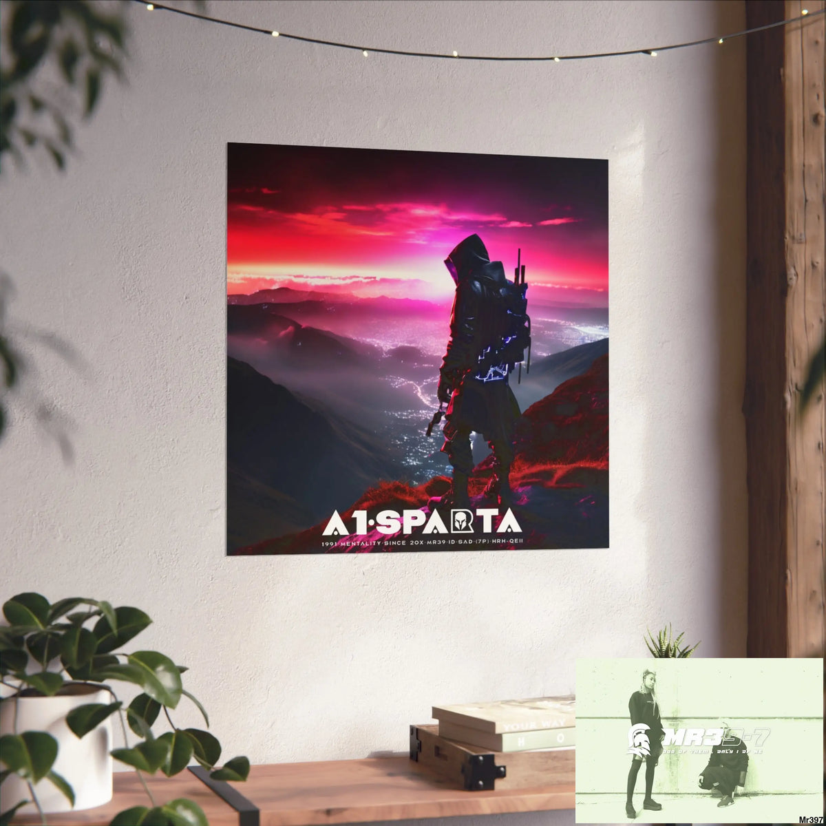 Mount Snowdon In Blind the summit 2nd SAS link done May 20X No 25 Fine Art Posters Poster