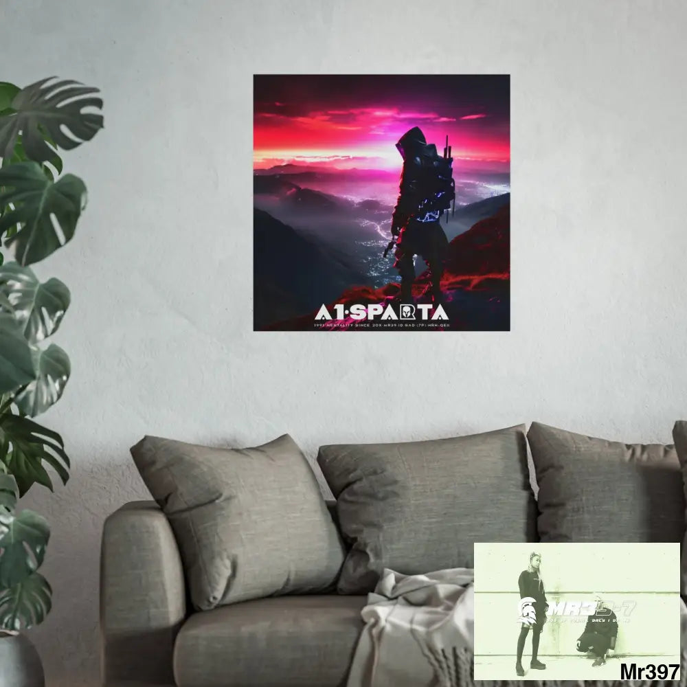 Mount Snowdon In Blind the summit 2nd SAS link done May 20X No 25 Fine Art Posters Poster