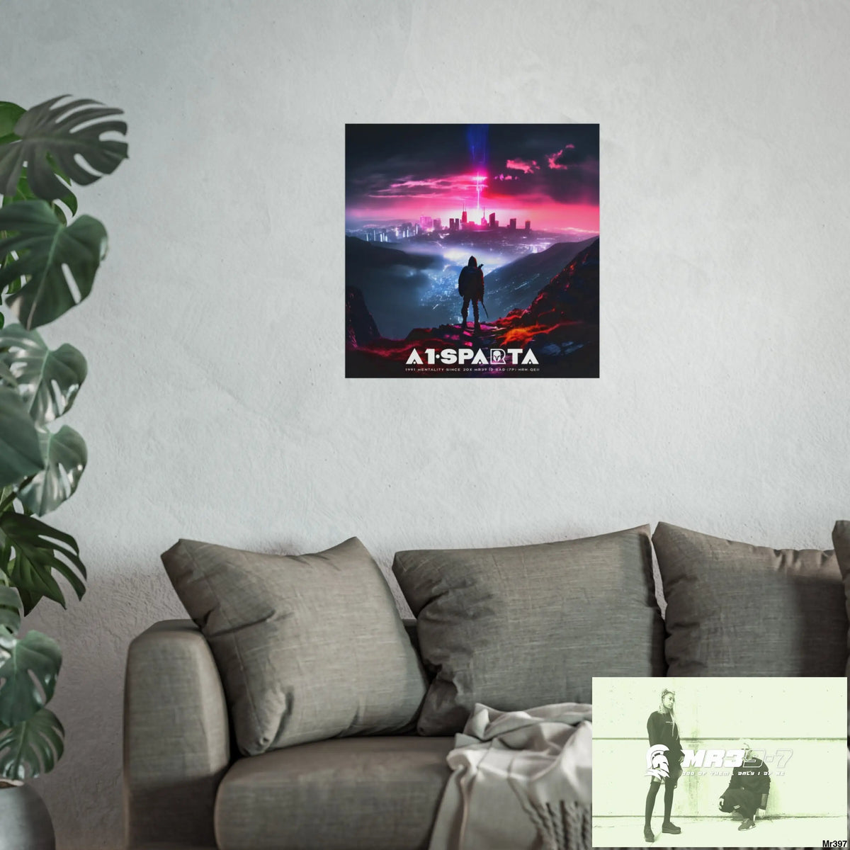 Mount Snowdon In Blind the summit 2nd SAS link done May 20X No 28 Fine Art Posters Poster