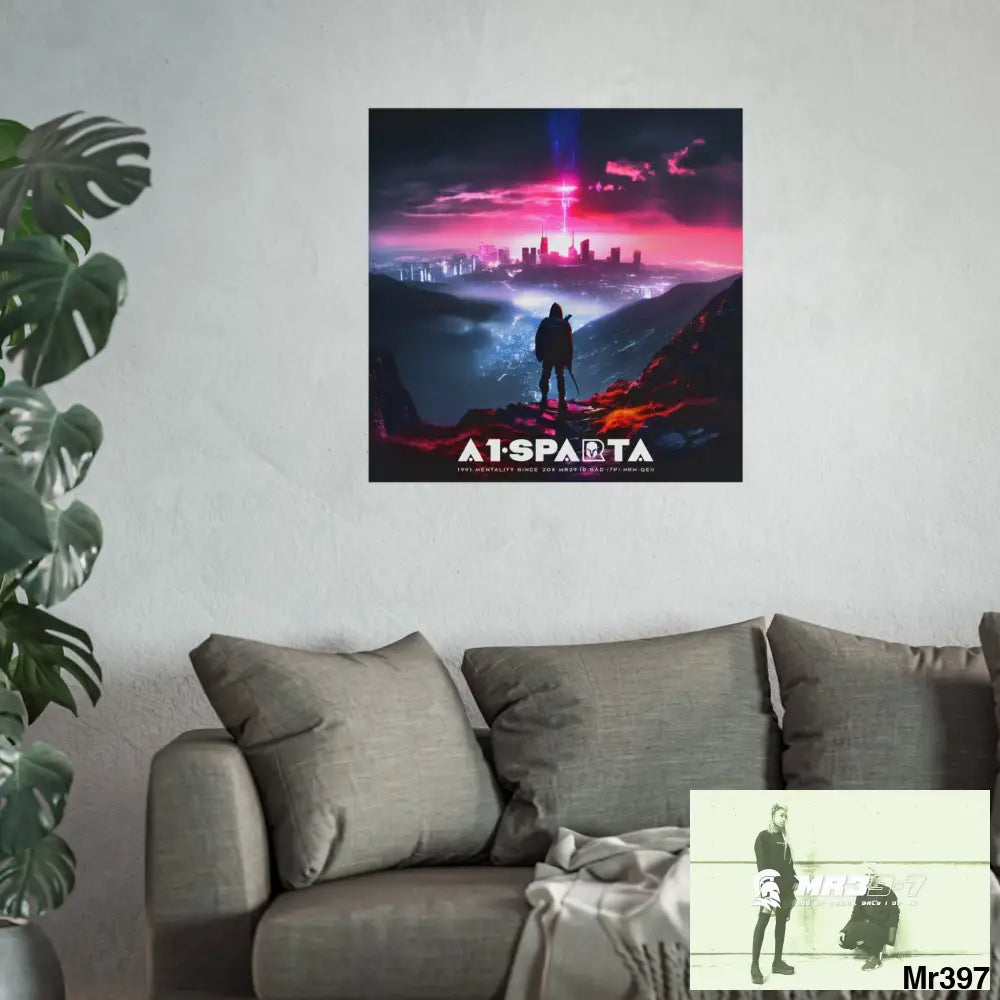 Mount Snowdon In Blind the summit 2nd SAS link done May 20X No 28 Fine Art Posters Poster