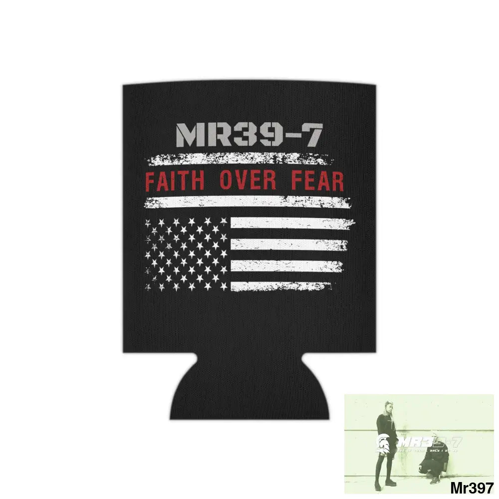 Mr-39-7 Faith over Fear Can Cooler Regular Can Accessories