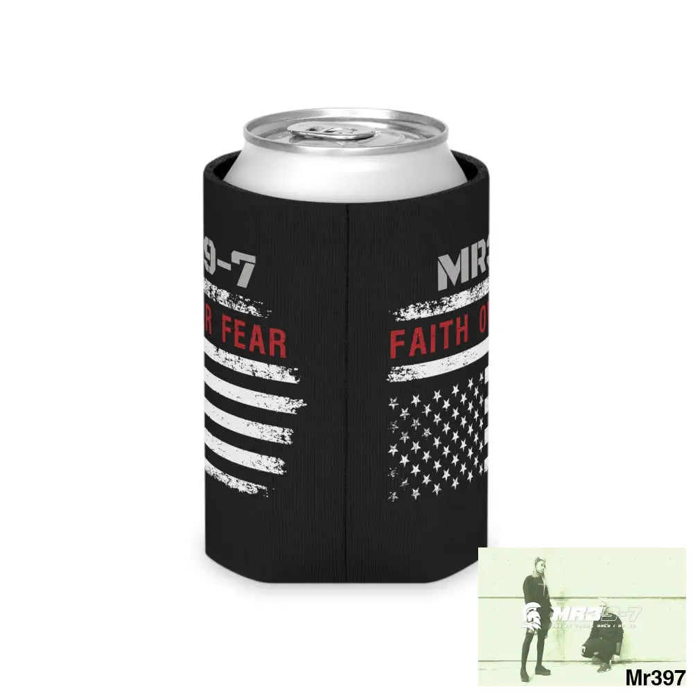 Mr-39-7 Faith over Fear Can Cooler Regular Can Accessories